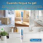 Plus White Gel de blanqueamiento rápido, funciona en 5 minutos, Menta, 2 Fl Oz (Pack of 2)
