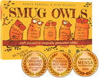 Smug Owls Card Game- Premio ganador divertido y creativo para fiestas de acertijos