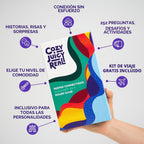 Juego de cartas de conversación - Preguntas profundas y tarjetas de inicio de conversación para adultos, parejas, amigos y familias | Rompehielos para una cita nocturna, noches de juego y conexiones chispeantes | 252 cartas
