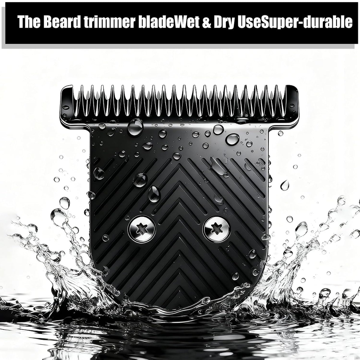 Reemplazo de hoja en T de acero inoxidable prémium para MANSCAPED The Beard