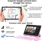 ICONLINK Tableta Android 15 de 10 pulgadas con funda 4+16 GB de RAM