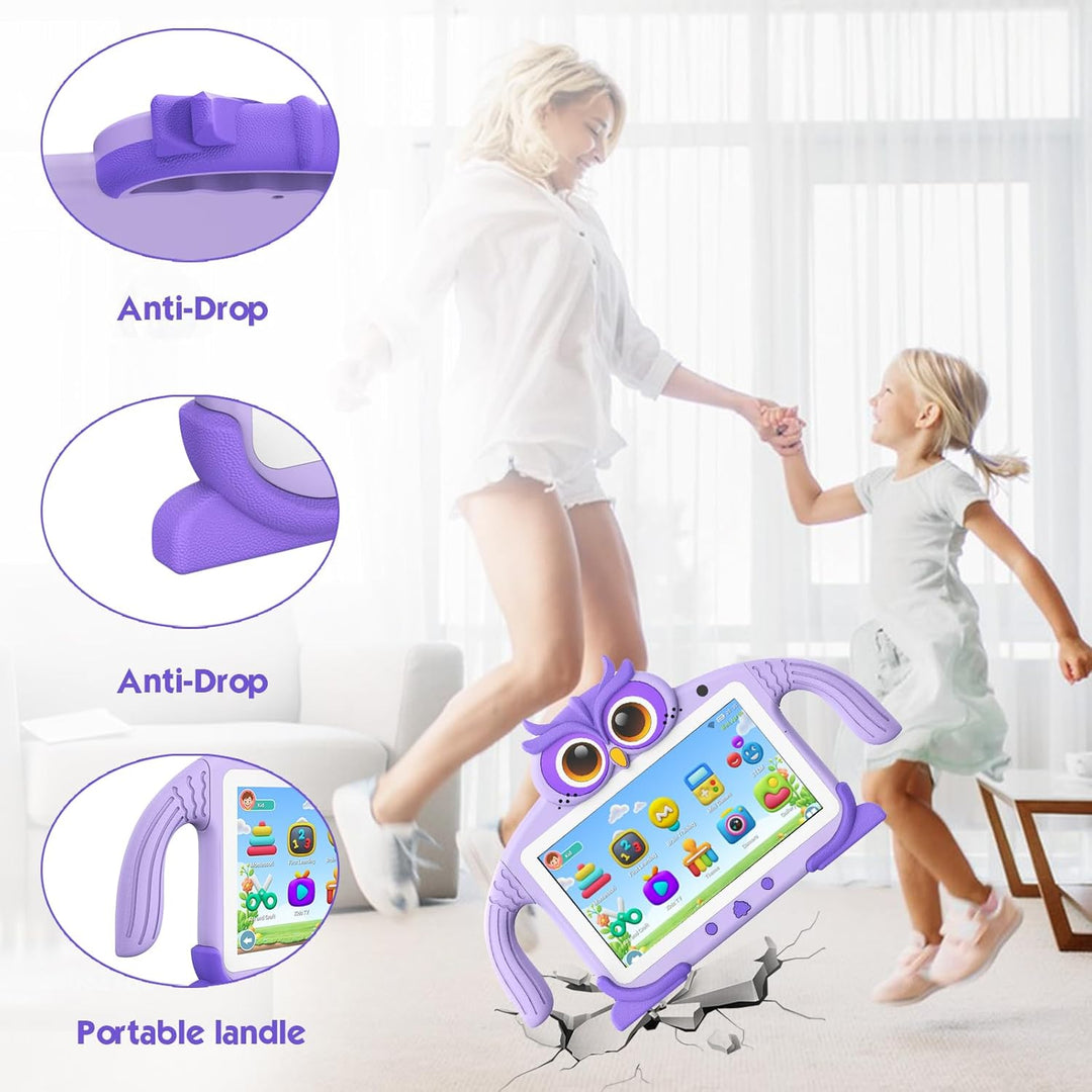 Tableta para niños de 7 pulgadas, tableta de 32 GB para niños de 3...
