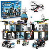 HOGOKIDS Juego de construcción de la estación de policía