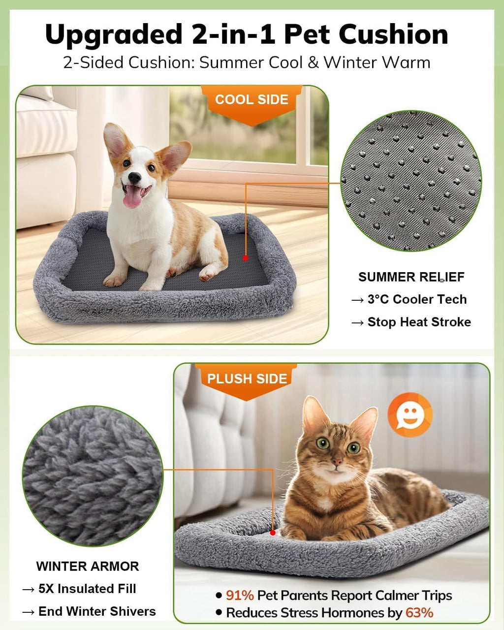 Morpilot - Transportador suave para gatos grandes y medianos y cachorros de