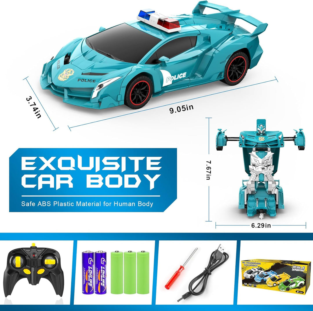 FDJ Automóvil a control remoto \u2013 Robot de automóvil transforma...
