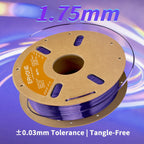 ERYONE Filamento PLA de seda para impresora 3D de 0.069 in +\/- 0.0...