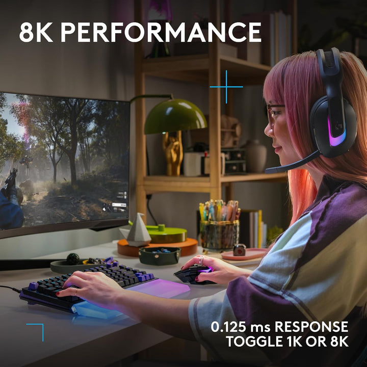 Logitech G 512 X 75 Dual SWAP, teclado analógico\/mecánico TMR inte...