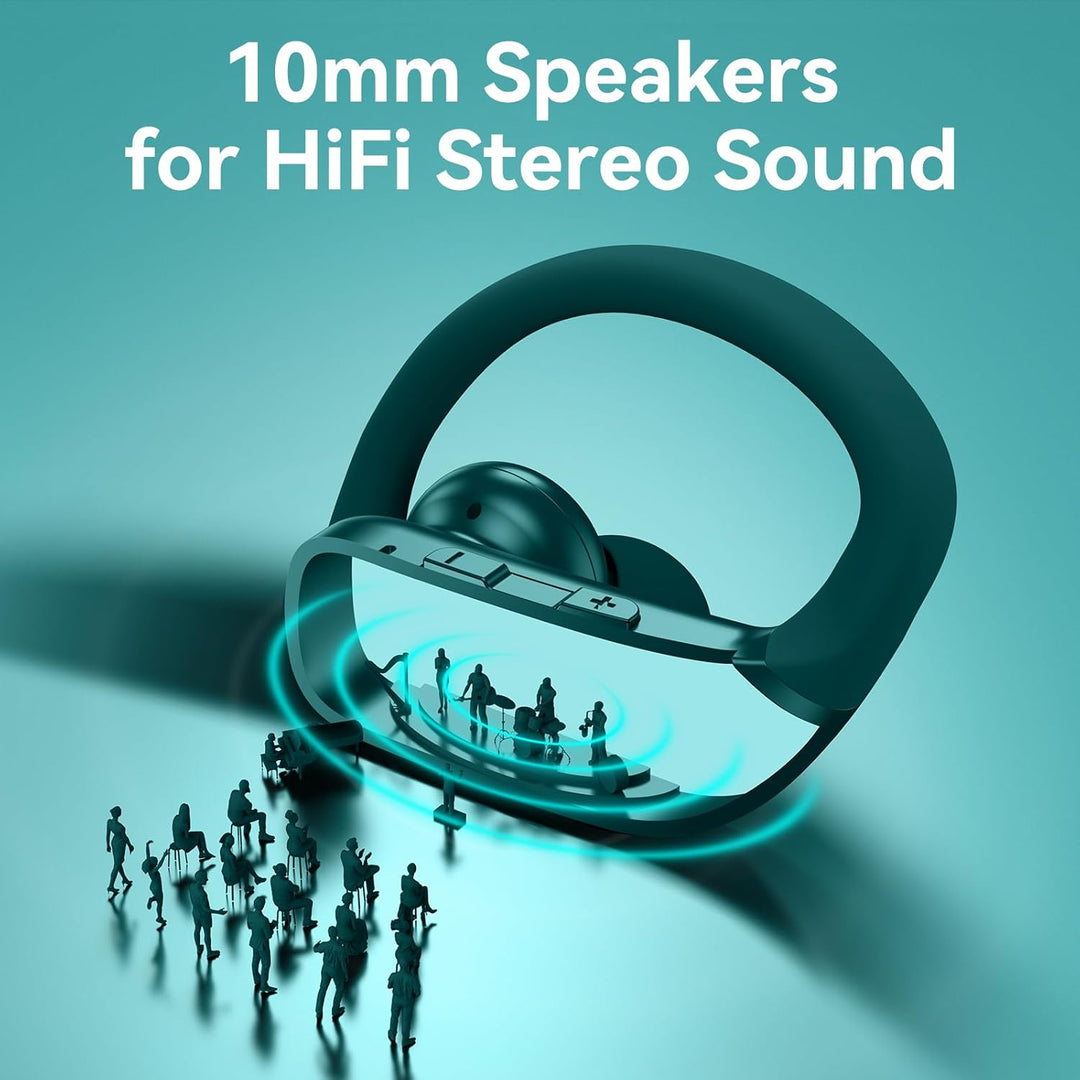 Auriculares inalámbricos bmani, auriculares Bluetooth con 80 horas...