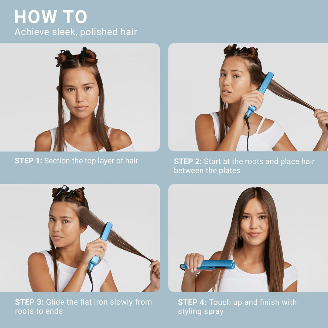 BaBylissPRO 1 1\/4" Digital Ionic Flat Iron, Hair Straightener,...