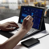 UnionSine - Disco duro externo portátil ultradelgado de 1 TB, HDD,...