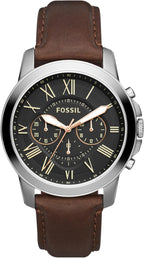 Fossil Reloj para hombre, reloj cronógrafo de cuarzo Grant