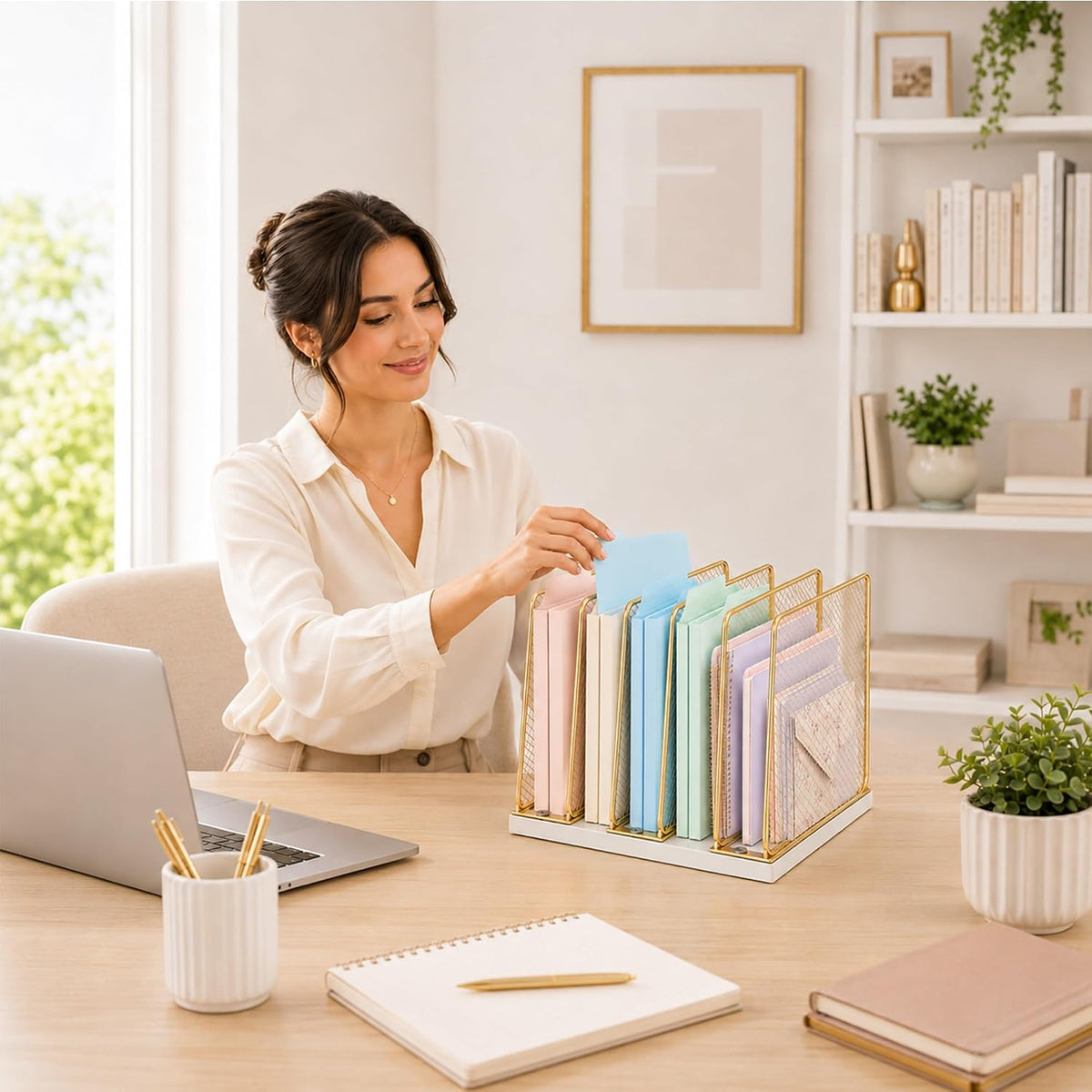Organizador de archivos de escritorio, organizador de correo, grande
