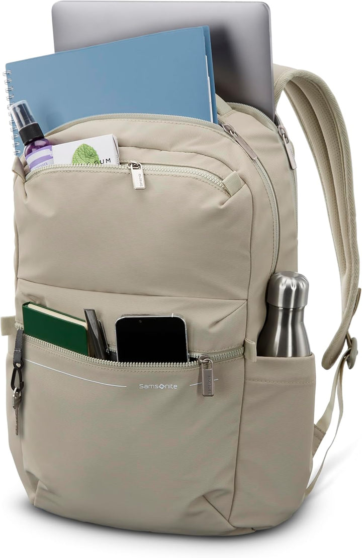 Samsonite Mochila Básica, Compartimento Dedicado para Laptop, Bolsi...