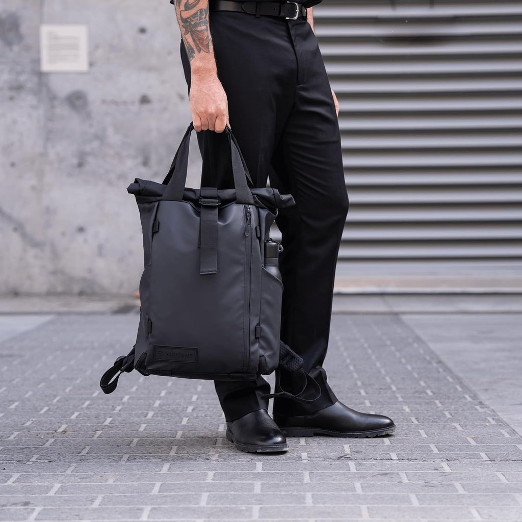 WANDRD Mochila EDC PRVKE: mochila de viaje de transporte diario con acceso rápido para portátil, expansión enrollable, Verde Wasatch, Moderno