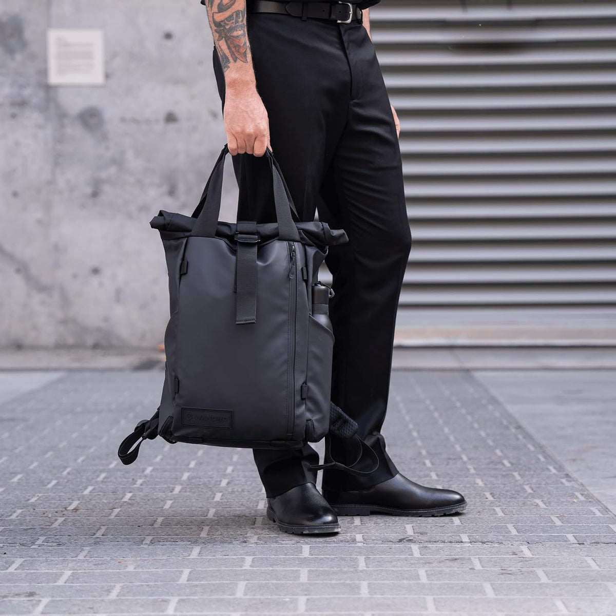 WANDRD Mochila EDC PRVKE: mochila de viaje de transporte diario con acceso rápido para portátil, expansión enrollable, Verde Wasatch, Moderno