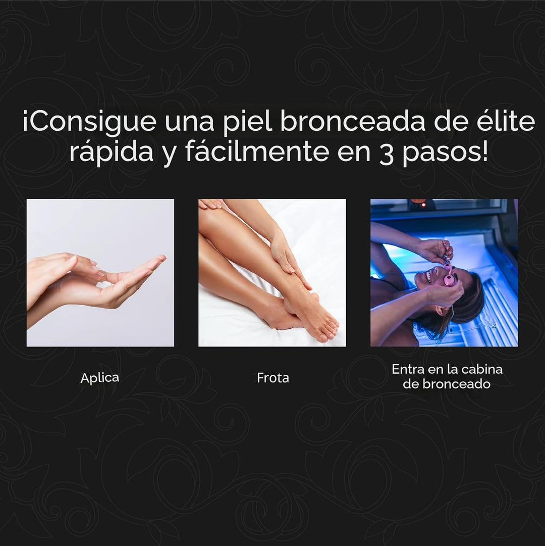 Millenium Tanning, Loción bronceadora para cama solar, New Solid Bl...