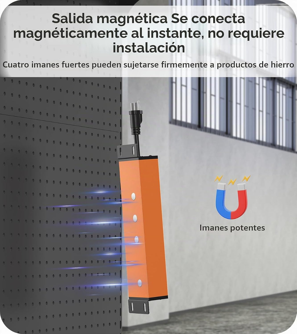 CCCEI Protector de sobretensiones magnético resistente, calibre 12, naranja