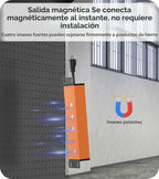 CCCEI Protector de sobretensiones magnético resistente, calibre 12, naranja