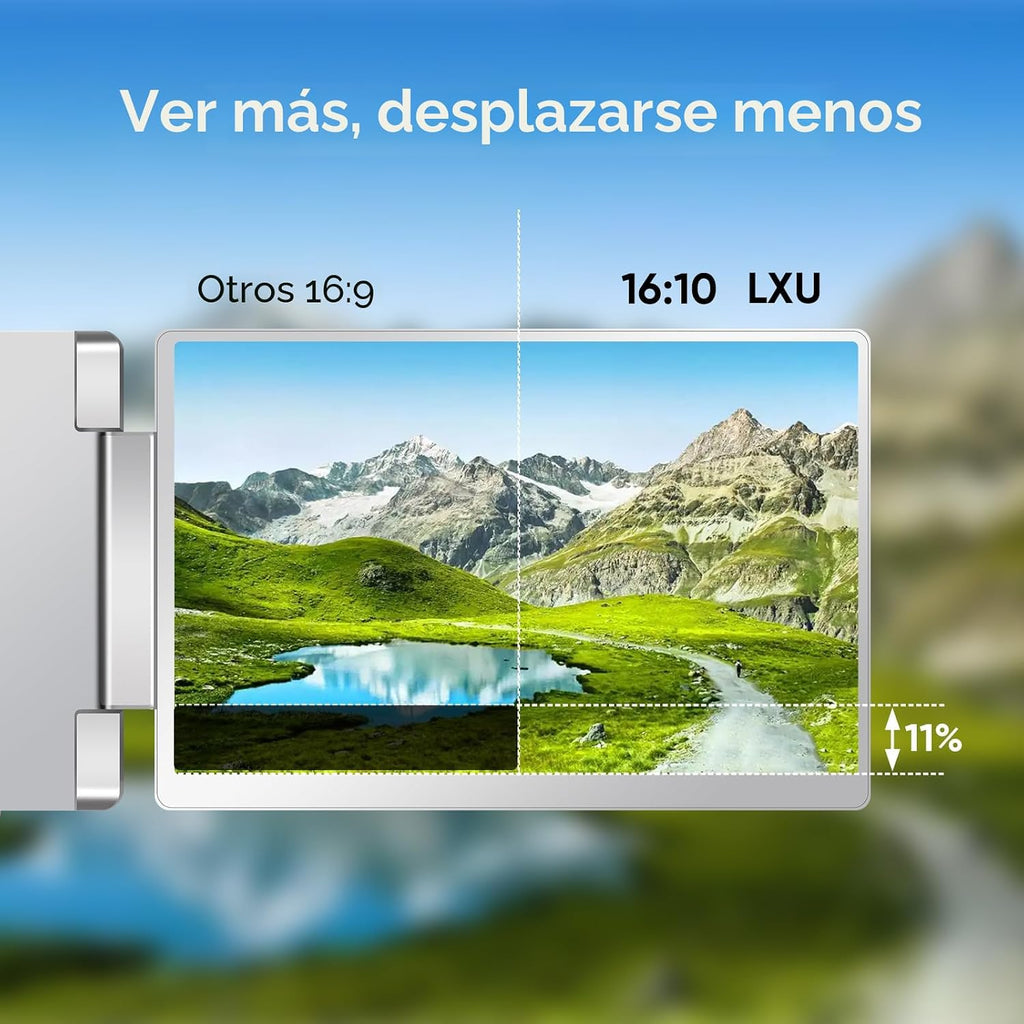 LXU Monitor extensor de pantalla portátil portátil de 14 pulgadas,...