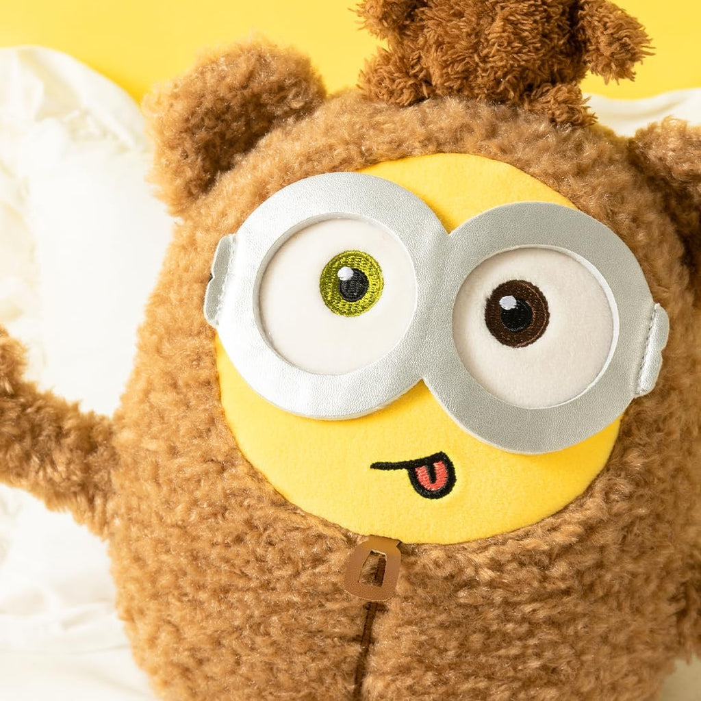 MINISO Juguete de Peluche de Minions Disfraz de Bob+Tim de 11"