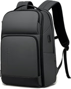 FENRUIEN Mochila de viaje de 17 pulgadas, color gris