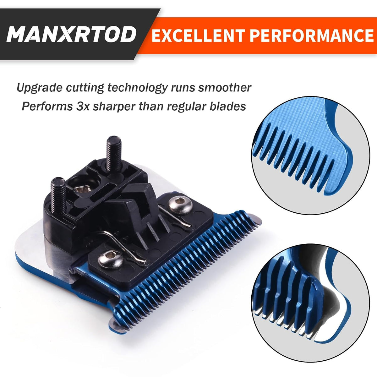 Manxrtod FXBLUE 2.0 - Cuchilla de repuesto para todas las recortado...