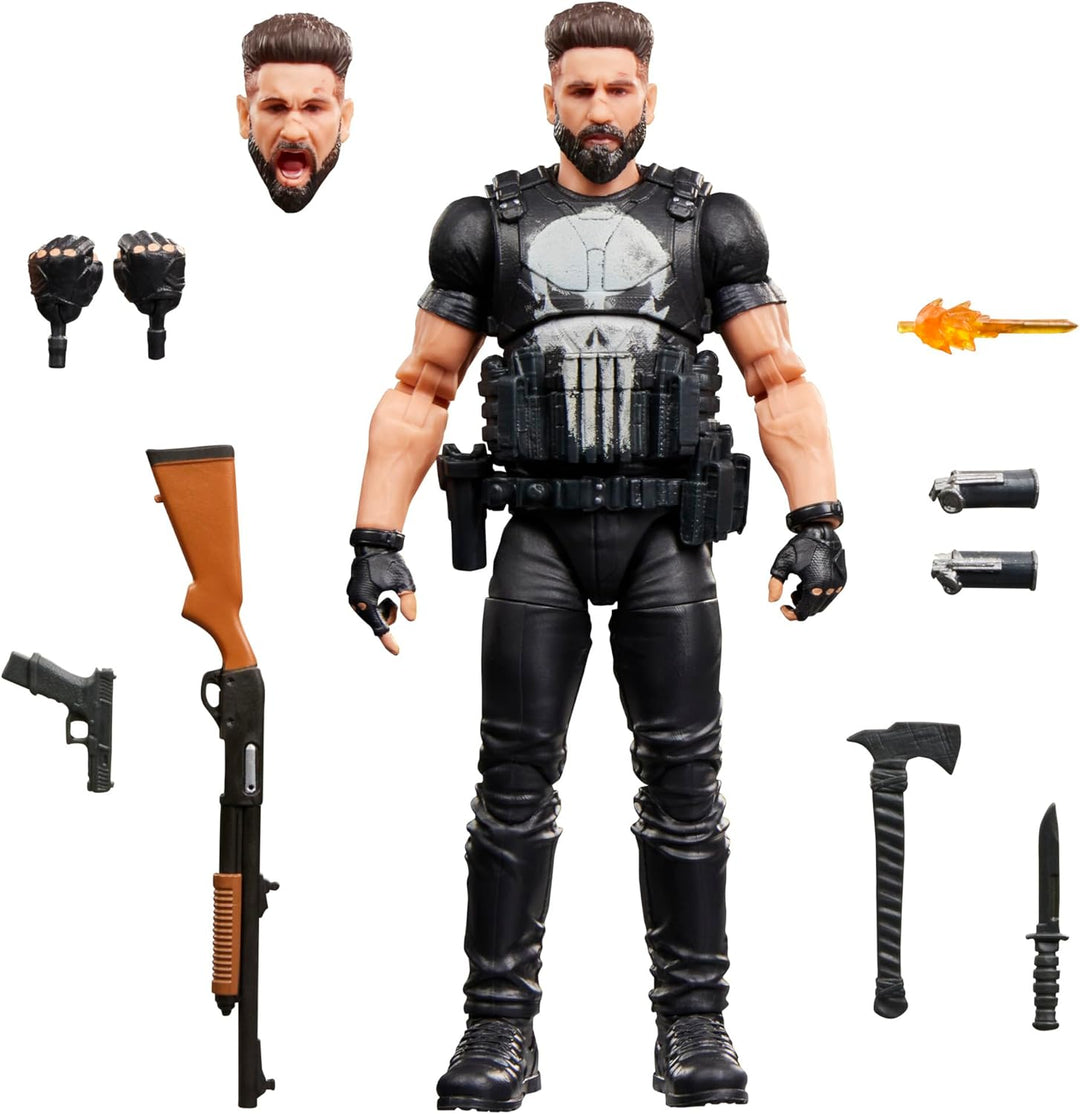 Marvel Legends Series Punisher, The Punisher - Juego de figuras de...