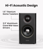 Edifier S355DB 2.1 Altavoces alimentados para estantería, audio de alta