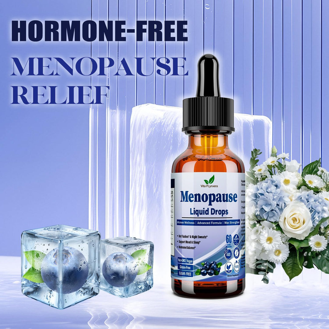 Suplementos para la menopausia, gotas líquidas, vitamina 8 en 1 par...