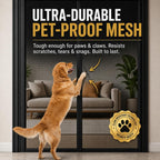 Puerta Mosquitera Magnética Premium, Malla Reforzada Pesada, Tejido Ultra Denso, Cierre Automático Suave, para Mascotas y Niños – Sin Manos, Sellado sin Grietas