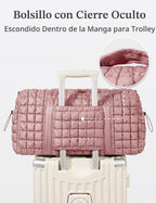 Bolsa de viaje acolchada para fin de semana, bolsa de viaje para pasar la