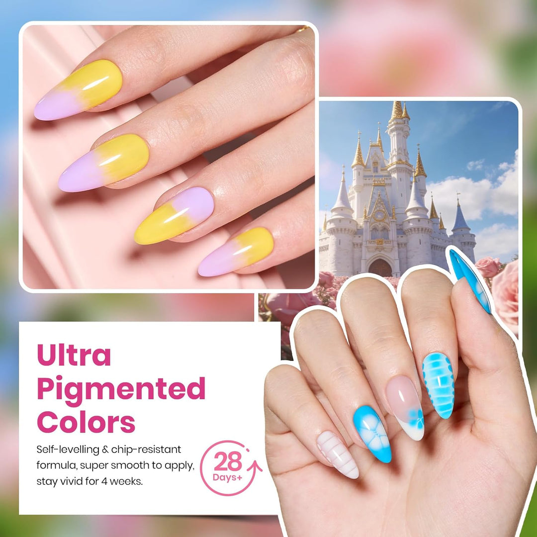 Beetles - Juego de esmaltes de gel primaverales, colección Blooming...