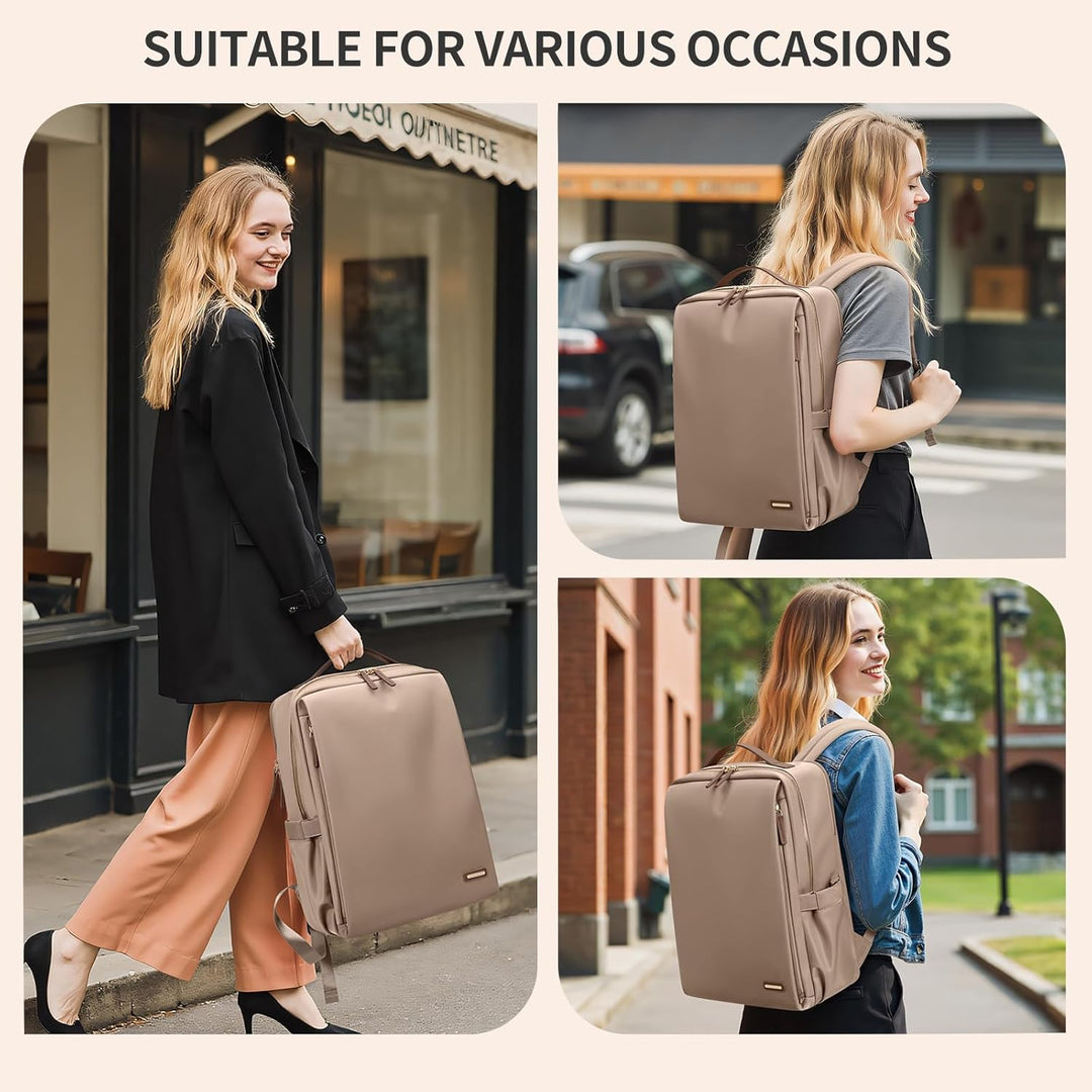 GOLF SUPAGS Elegante mochila para computadora portátil para mujer,...