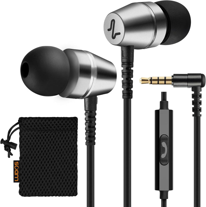 LUDOS OMNITONE Auriculares con cable in-Ear, 5 años de garantía, au...