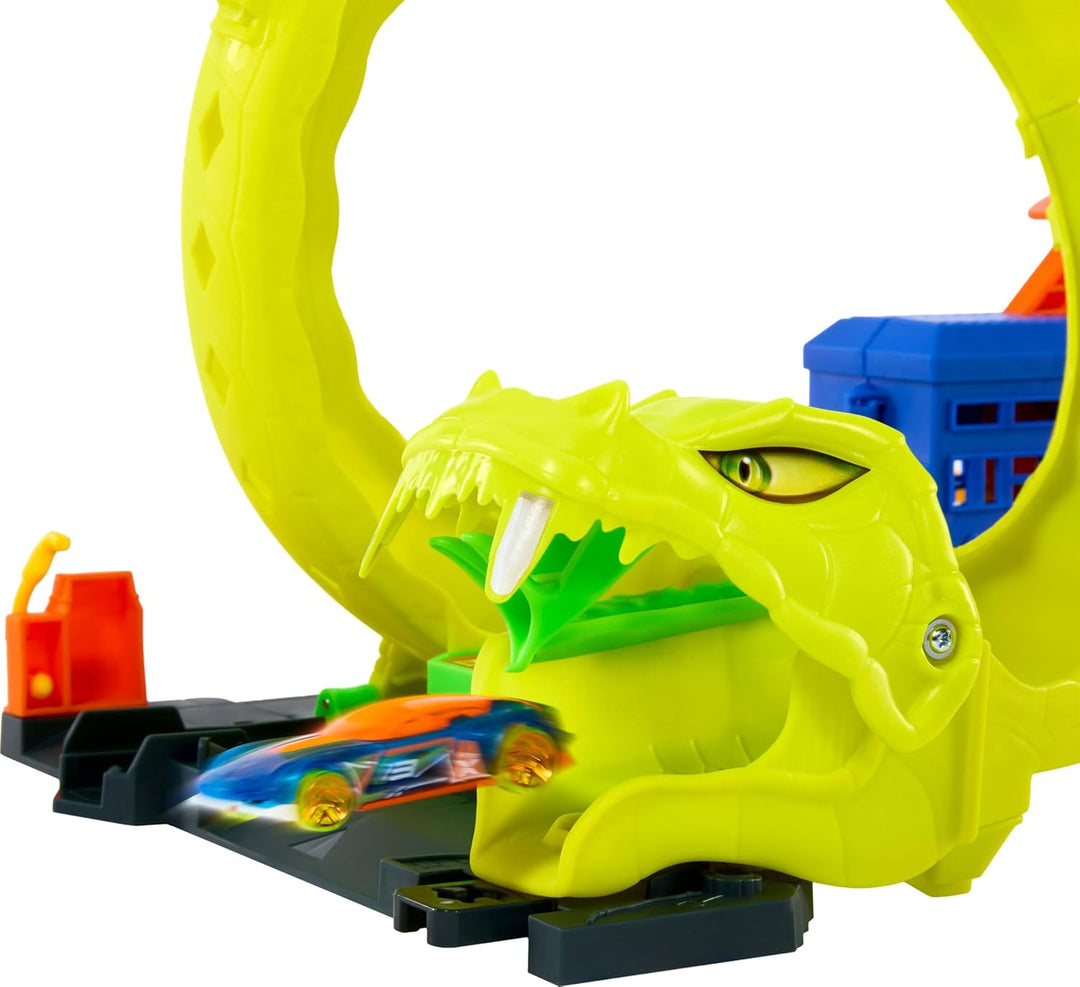 Hot Wheels Juego de Pista de Coche de Juguete Estación de