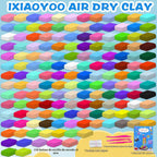 Air Dry Clay, 158 Colors Foam Modeling Clay para School Projects