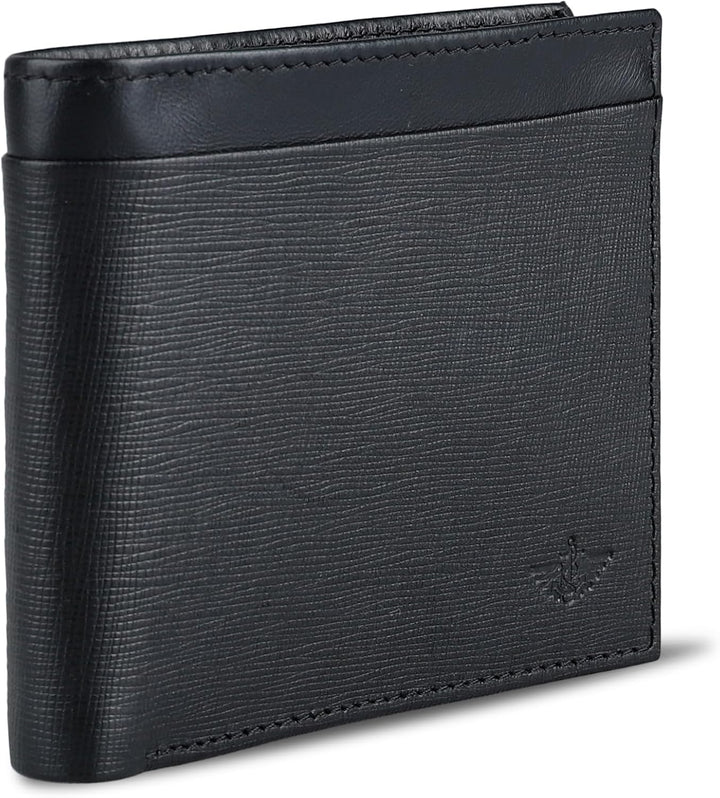 Dockers Mens piel Capacidad extra Slimfold Bifold Wallet