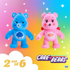 Care Bears - Figuras de acción articuladas, paquete de 2, figuras d...