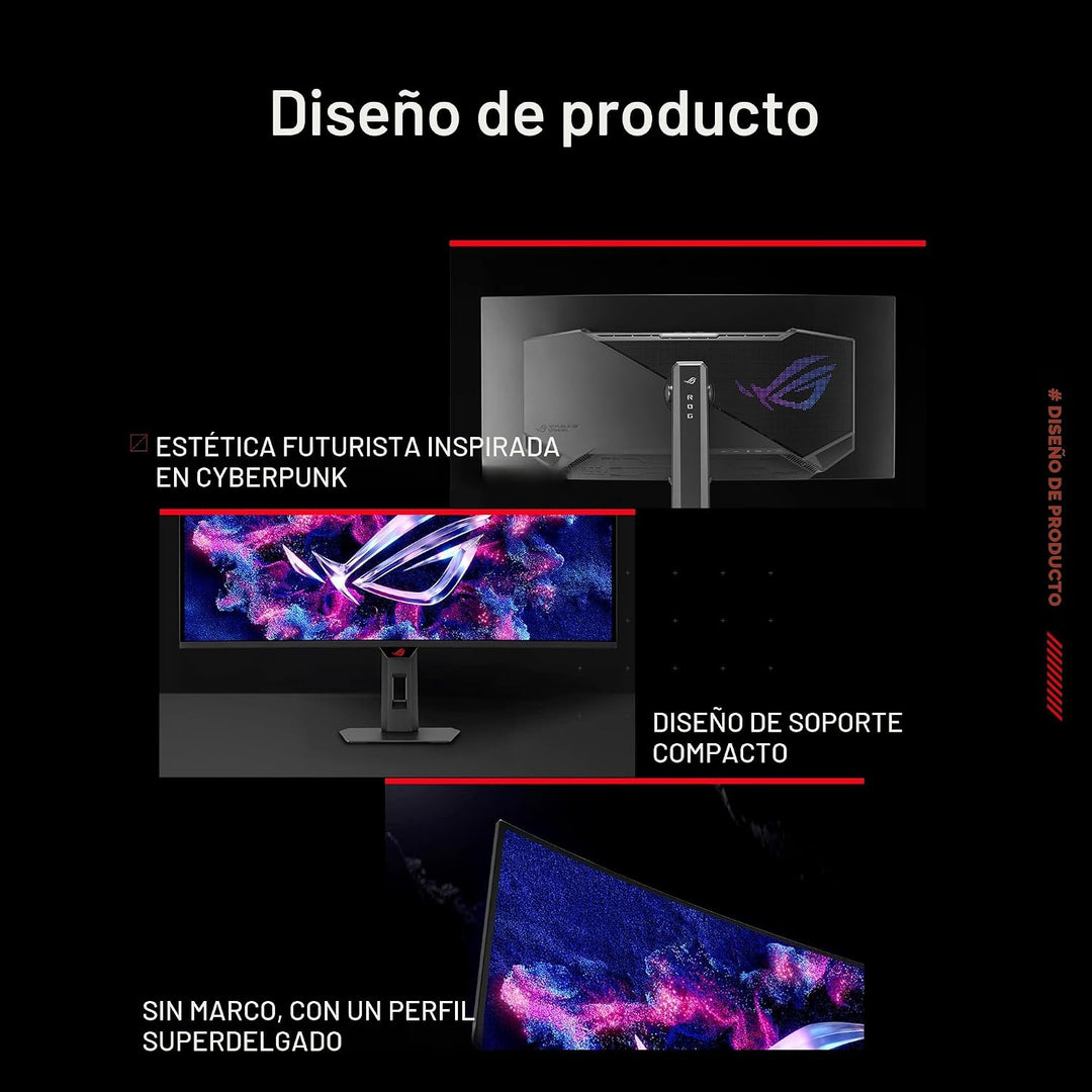 ASUS ROG XG34WCDG - Monitor para juegos OLED G-SYNC ultraancho de 3...