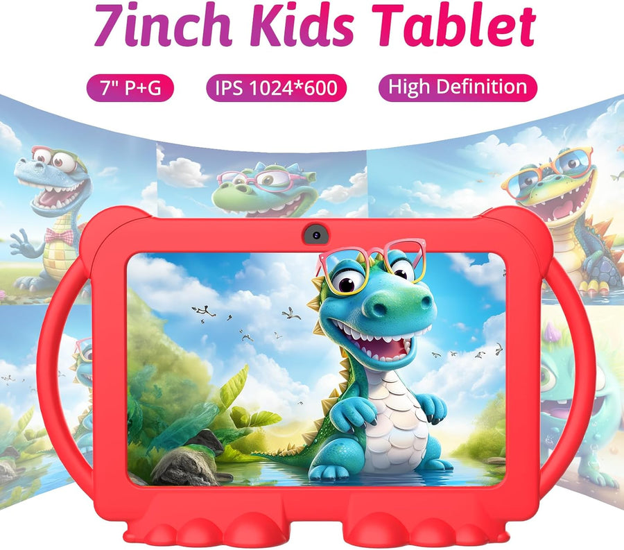 Tablet 2025 para niños, Android 12 tabletas para niños de 7 pulgada...