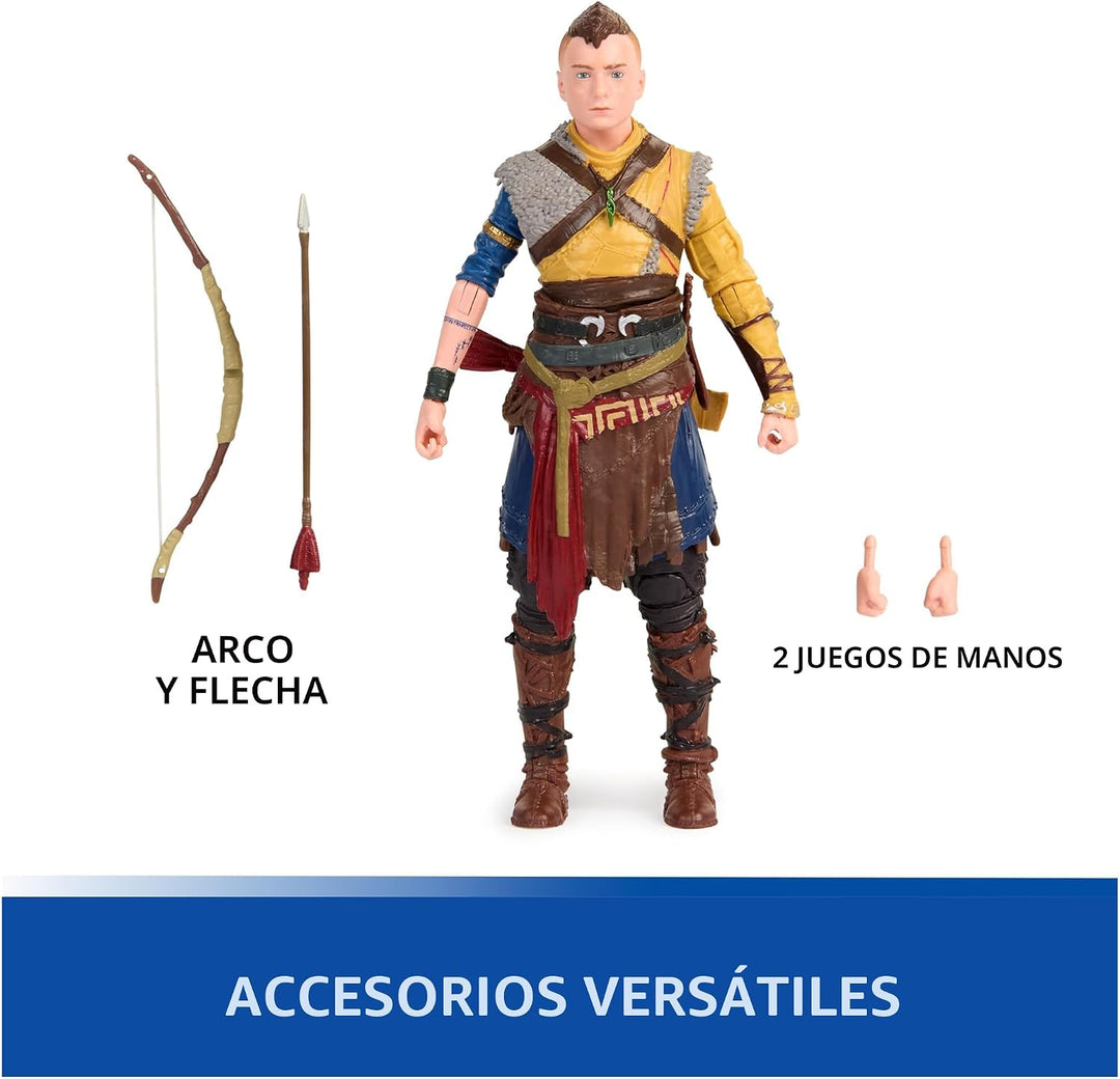PlayStation God of War Ragnarok, Figura de acción de Atreus de 6 pu...