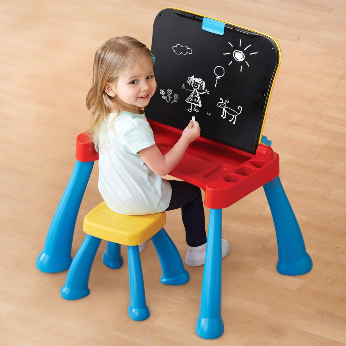 VTech Escritorio de actividades Touch y Learn Deluxe (embalaje sin frustraciones)