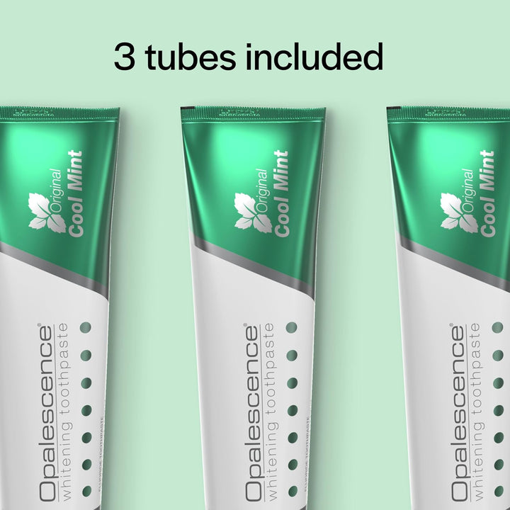 Opalescent - Pasta dental blanqueadora original, 4.7 onzas, menta,...
