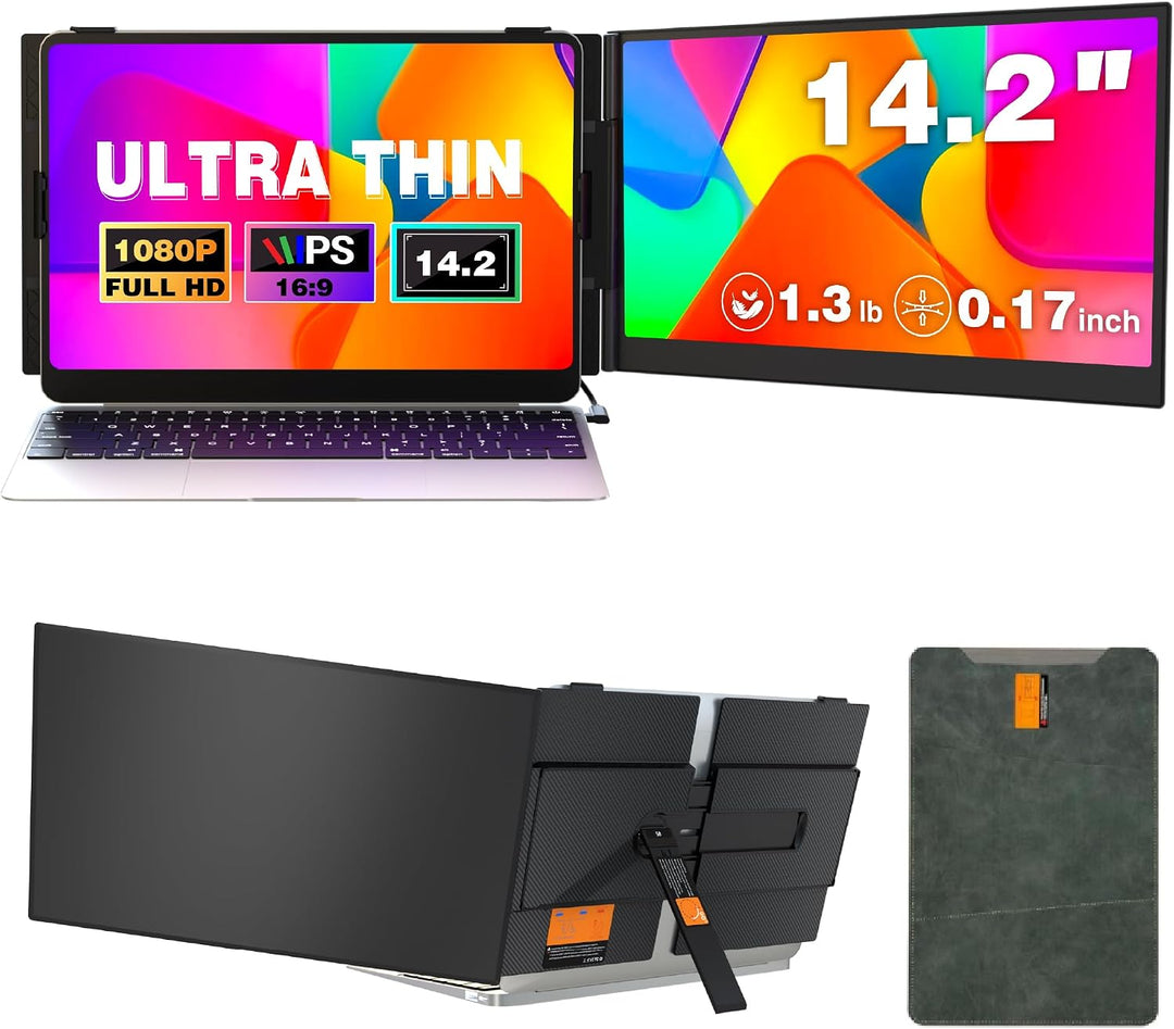 CIDETTY Monitor extensor de pantalla para portátil ultrafino, monit...