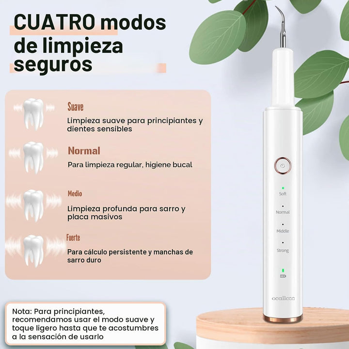 Removedor de placa para dientes, removedor eléctrico de sarro para...