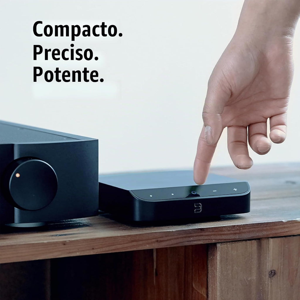 Bluesound Node Nano Transmisor de Música Inalámbrico de Alta Resolución Multihabitación