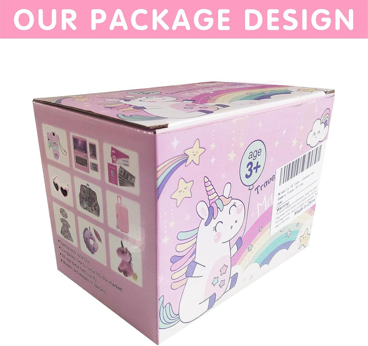 Windolls Maleta para muñecas de 18 pulgadas, accesorios de viaje, a...