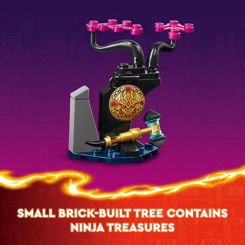 LEGO NINJAGO - Figura de acción de Egalt the Master Dragon, juego de batalla de juguete de héroe con 5 minifiguras ninja para juego grupal o independiente, idea de regalo de juguete de dragón para