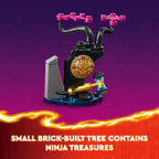 LEGO NINJAGO - Figura de acción de Egalt the Master Dragon, juego de batalla de juguete de héroe con 5 minifiguras ninja para juego grupal o independiente, idea de regalo de juguete de dragón para