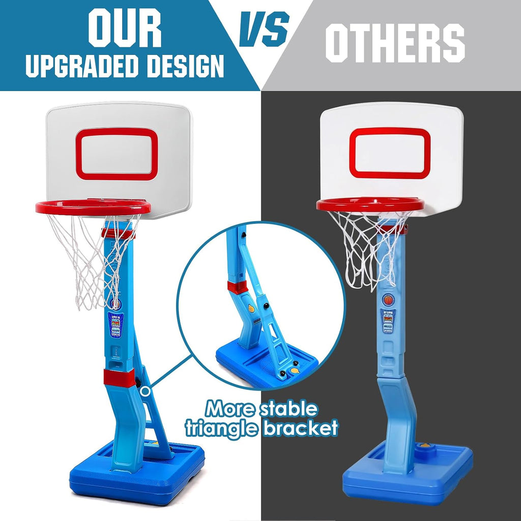 Aro de Baloncesto para Niños pequeños - Mini Canastas de Balón para Interior y Exterior
